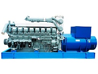 Высоковольтный дизельный генератор СТГ ADMi-1380 6.3 kV Mitsubishi (1380 кВт)